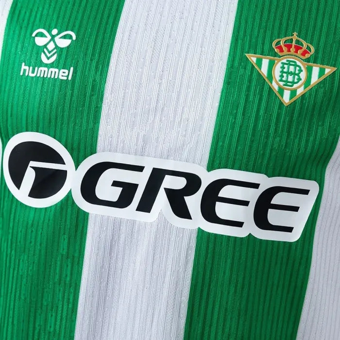 Player Version Real Betis Jersey 25/26 Home Football Kit Player Version