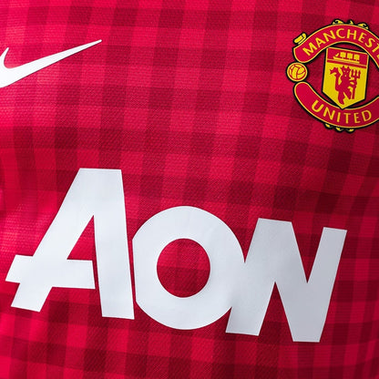 Player Version Manchester United Jersey 2012/13 Home Retro Football Kit Player Version