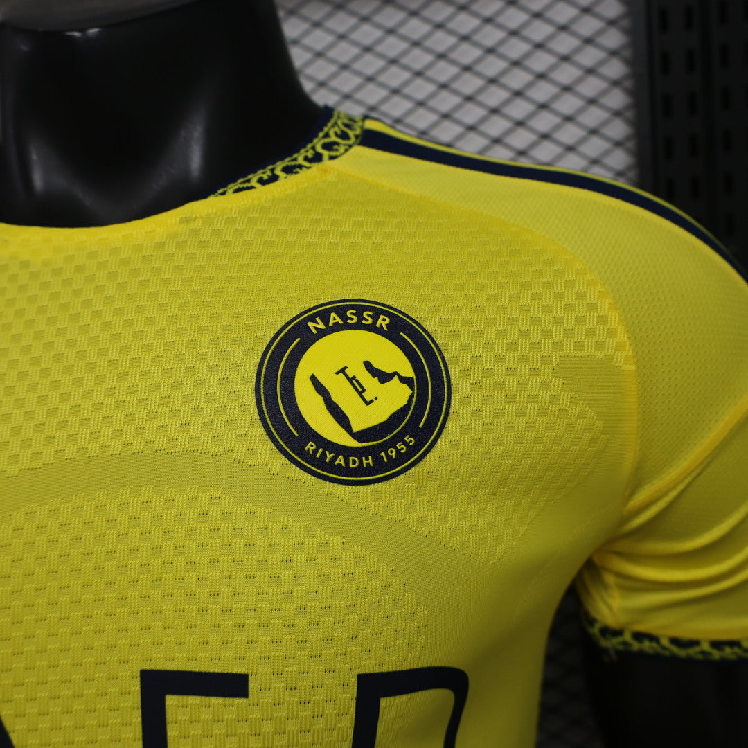 Player Version Al-nassr Riyadh Home Jersey 2026-2027 Ronaldo Football Kit Soccer Shirt