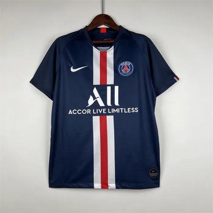 Paris PSG Jersey Home Kit 2019/20 Retro Football Team Soccer Shirt