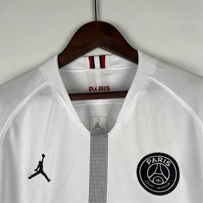 Paris PSG Jersey Away Kit 2018/19 Retro Long Sleeves Football Team Soccer Shirt