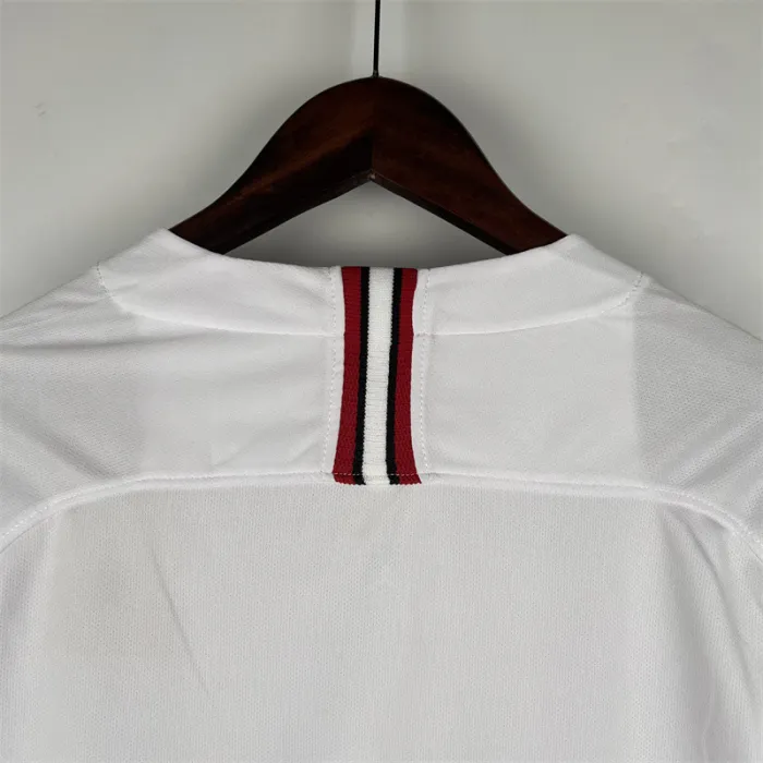 Paris PSG Jersey Away Kit 2018/19 Retro Long Sleeves Football Team Soccer Shirt