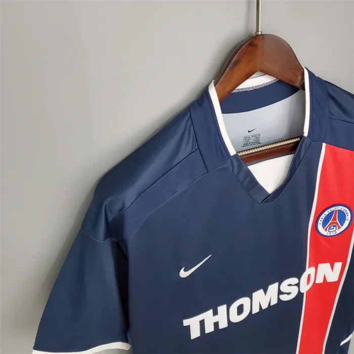 Paris PSG Jersey Home Kit 2002/03 Retro Football Team Soccer Shirt