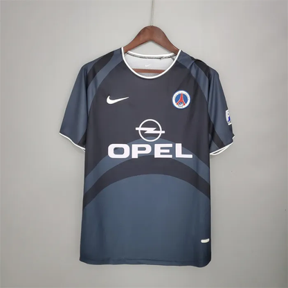 Paris PSG Jersey Third Kit 2001/02 Retro Football Team Soccer Shirt