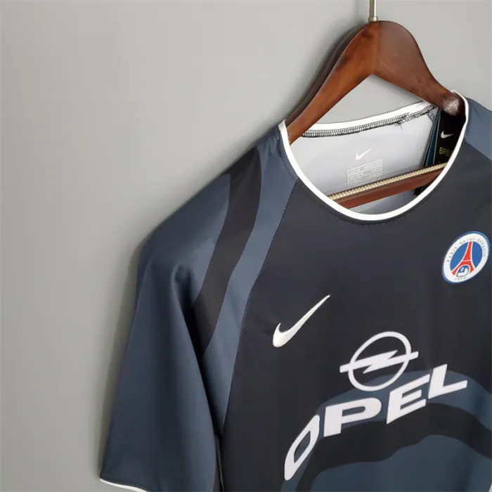 Paris PSG Jersey Third Kit 2001/02 Retro Football Team Soccer Shirt