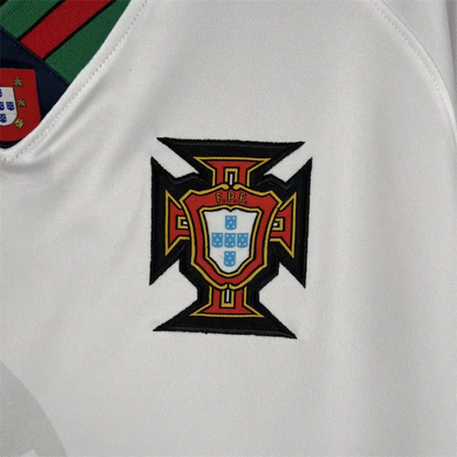 Portugal Jersey Away Kit 1996 Retro Football Team Soccer Shirt