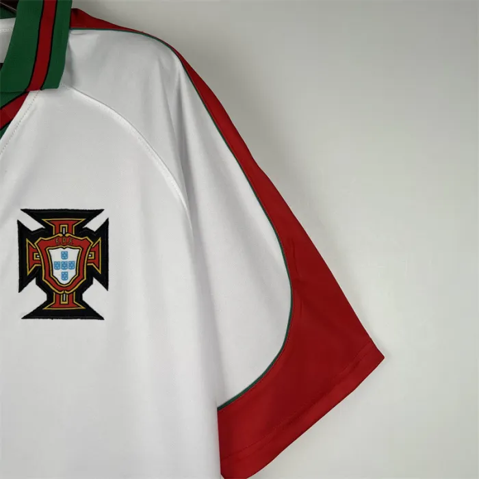 Portugal Jersey Away Kit 1996 Retro Football Team Soccer Shirt