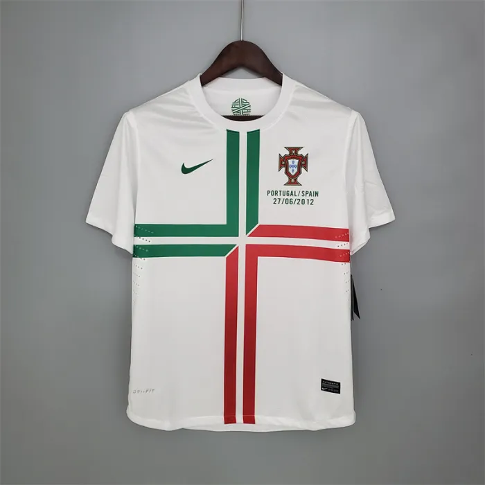 Portugal Jersey Away Kit 2012 Retro Football Team Soccer Shirt
