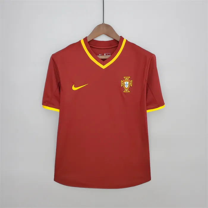 Portugal Jersey Away Kit 2000 Retro Football Team Soccer Shirt