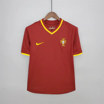 Portugal Jersey Away Kit 2000 Retro Football Team Soccer Shirt