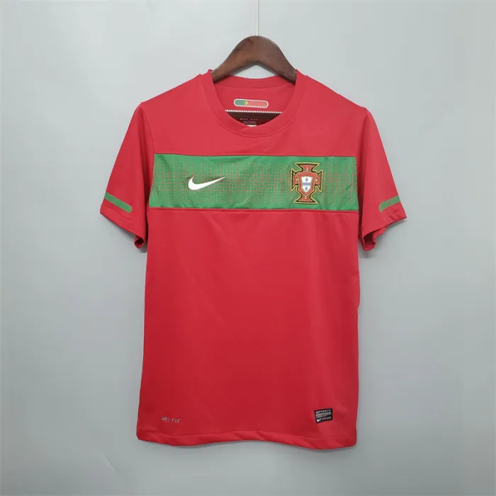 Portugal Jersey Home Kit 2010 Retro Football Team Soccer Shirt