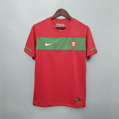 Portugal Jersey Home Kit 2010 Retro Football Team Soccer Shirt