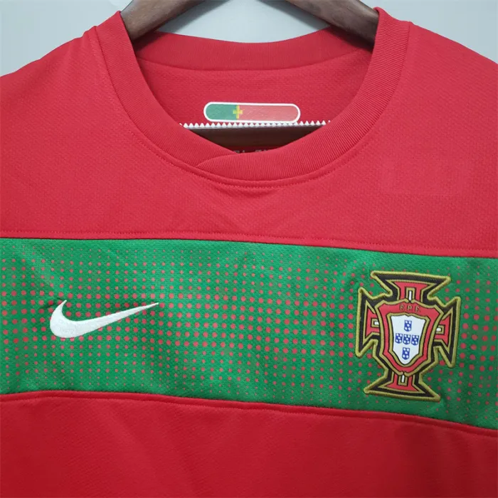Portugal Jersey Home Kit 2010 Retro Football Team Soccer Shirt