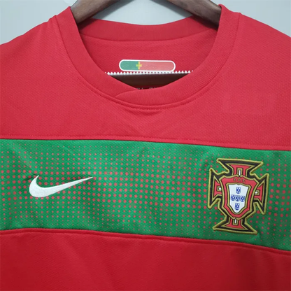 Portugal Jersey Home Kit 2010 Retro Football Team Soccer Shirt