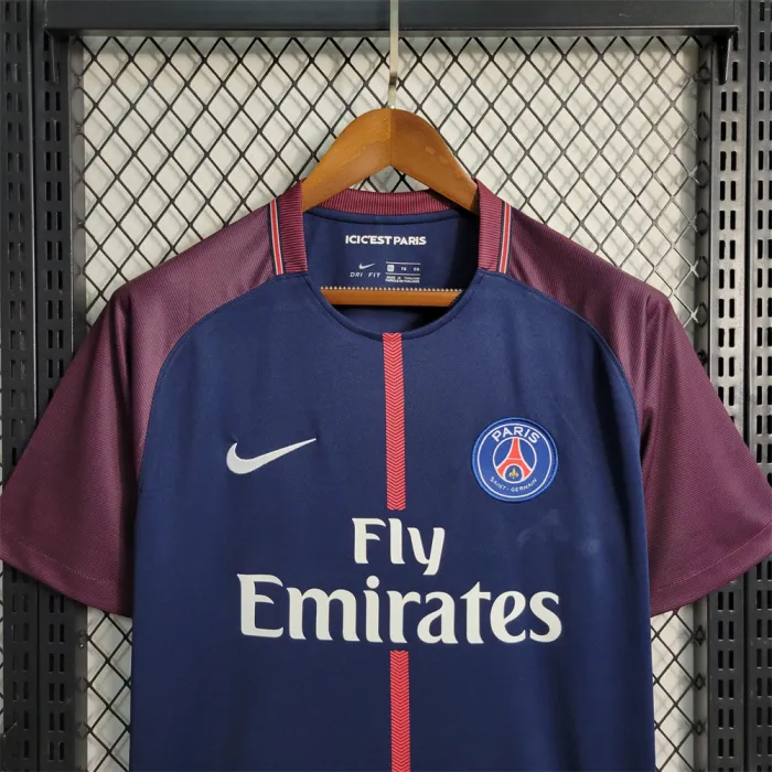 PSG Jersey Home Kit 17-18 Retro