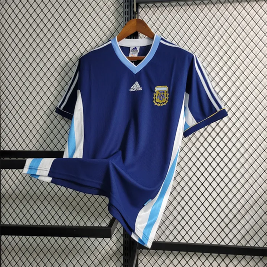 Argentina Jersey Away Kit 1998 Retro