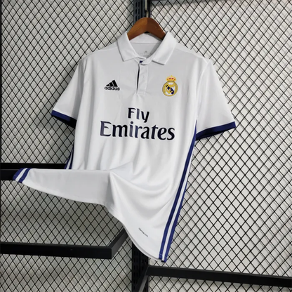 Real Madrid Jersey Home Kit 16/17 Retro