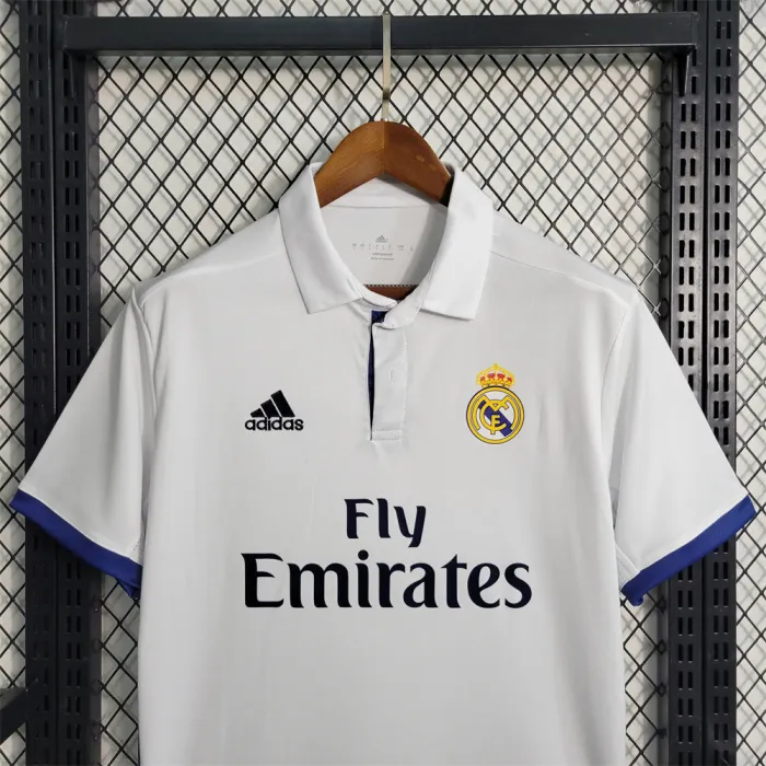 Real Madrid Jersey Home Kit 16/17 Retro