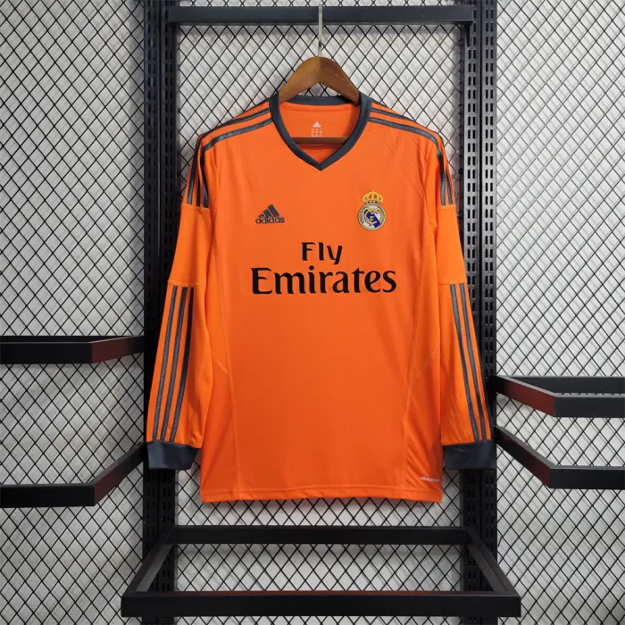 Real Madrid Jersey Third Kit 13/14 Retro Long Sleeves