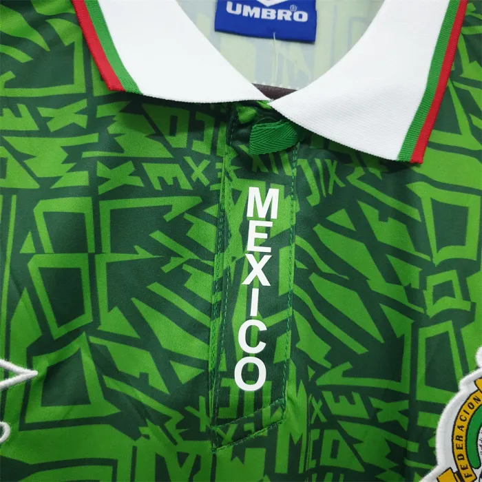 Mexico Jersey Home Kit 1994 Retro