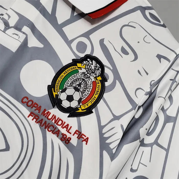 Mexico Jersey Away Kit 1998 Retro