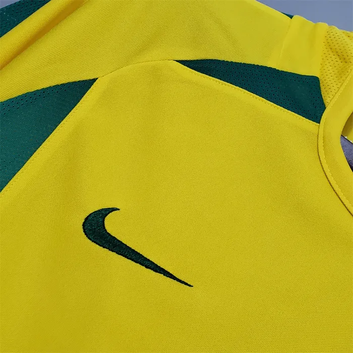 Brazil Jersey Home Kit 2002 Retro