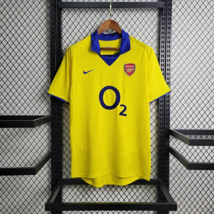 Arsenal Jersey Away Kit 03/05 Retro