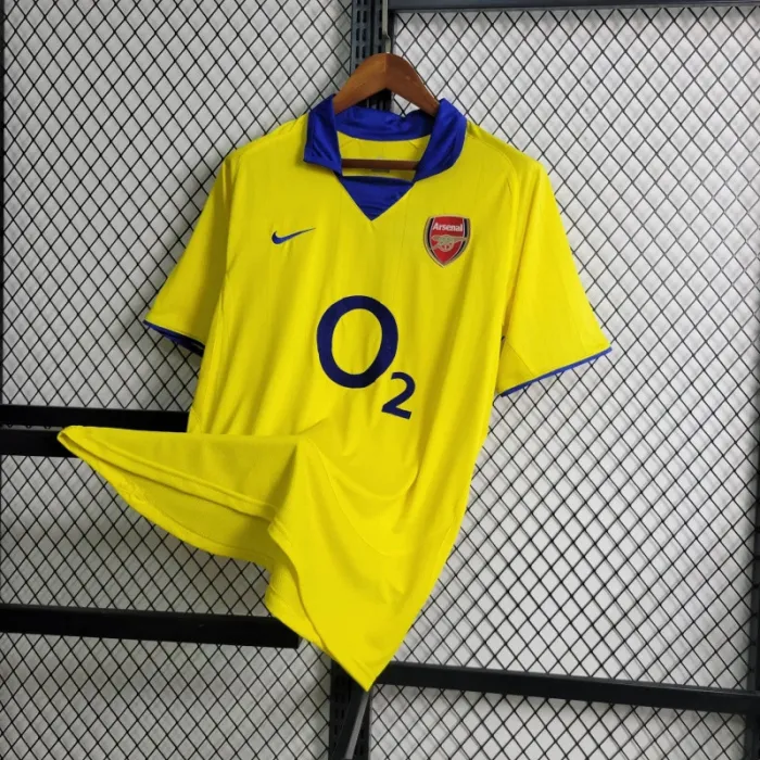 Arsenal Jersey Away Kit 03/05 Retro