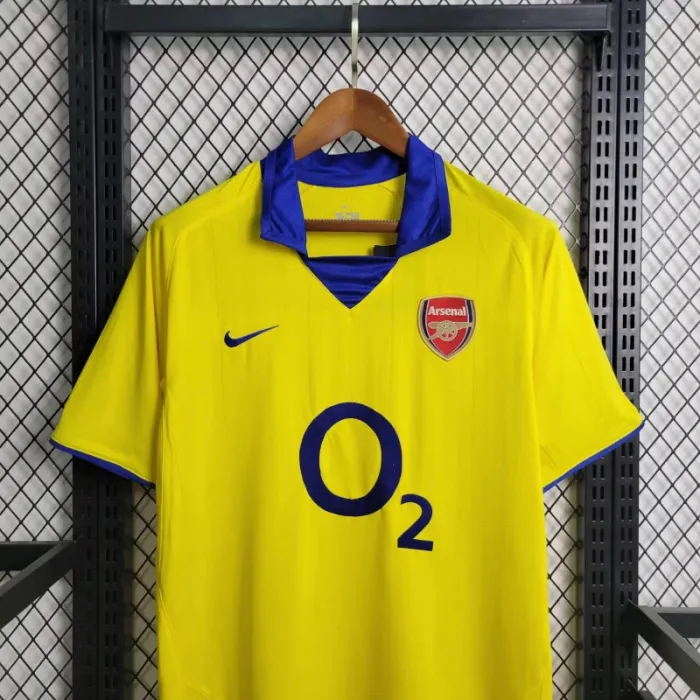 Arsenal Jersey Away Kit 03/05 Retro