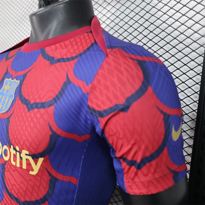Player Barcelona Training Kit 24/25 Football Jersey