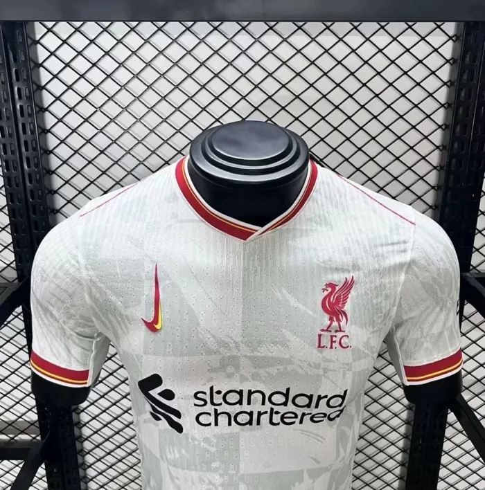 Player Version Predictive Liverpool Jersey Third Kit 24/25 Player Version Football Team Soccer Shirt