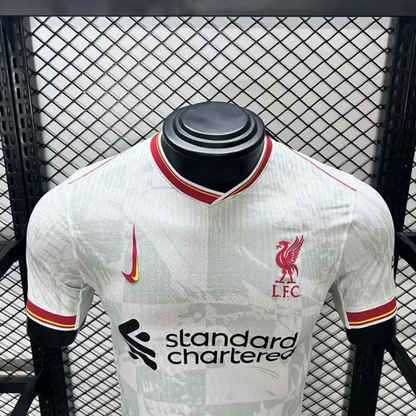 Player Version Predictive Liverpool Jersey Third Kit 24/25 Player Version Football Team Soccer Shirt