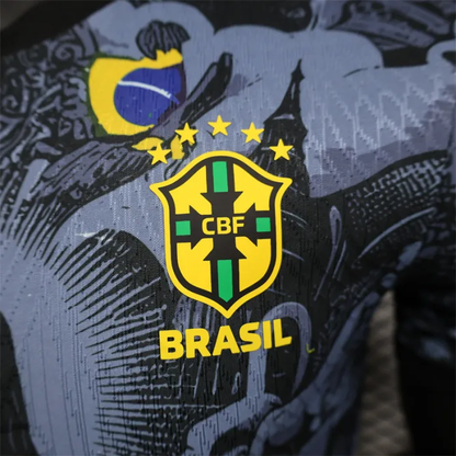 Player Version Brazil Jersey Home Kit 2024 Player Version Football Team Soccer Shirt