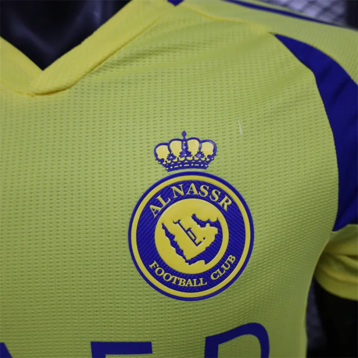 Player Version Al-nassr Riyadh Jersey Home Jersey 24/25 RONALDO Football Kit