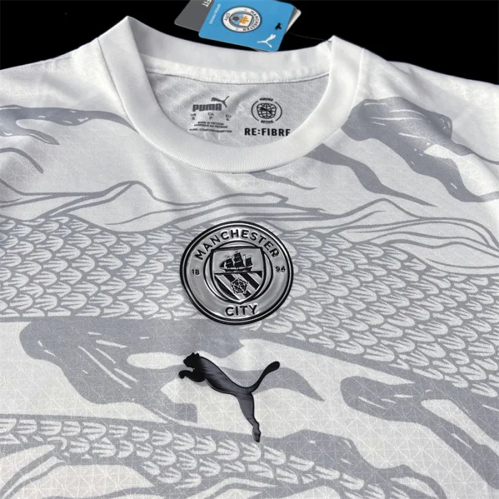 Player Version Dragon New Year Manchester City Jersey Special Kit 24/25 Player Version Football Team Soccer Shirt