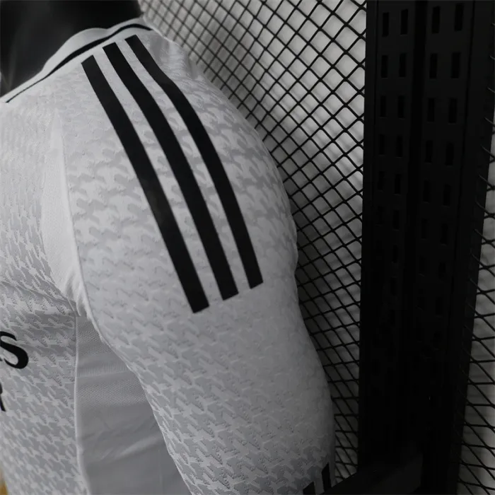 Player Version Real Madrid Home Kit 24/25 Football Jersey Long Sleeves