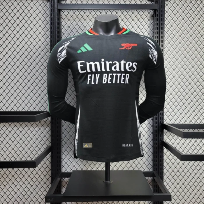 Player Version Arsenal Away Kit 24/25 Football Jersey Long Sleeves
