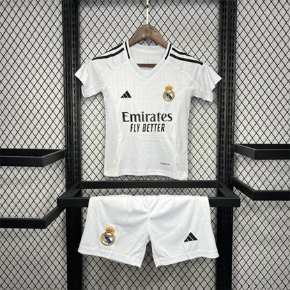 Kids Real Madrid Home Kit 24/25 Football Jersey