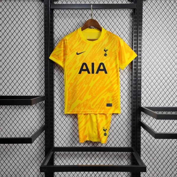 Kids Tottenham Hotspur Goalkeeper Kit 24/25 Football Jersey