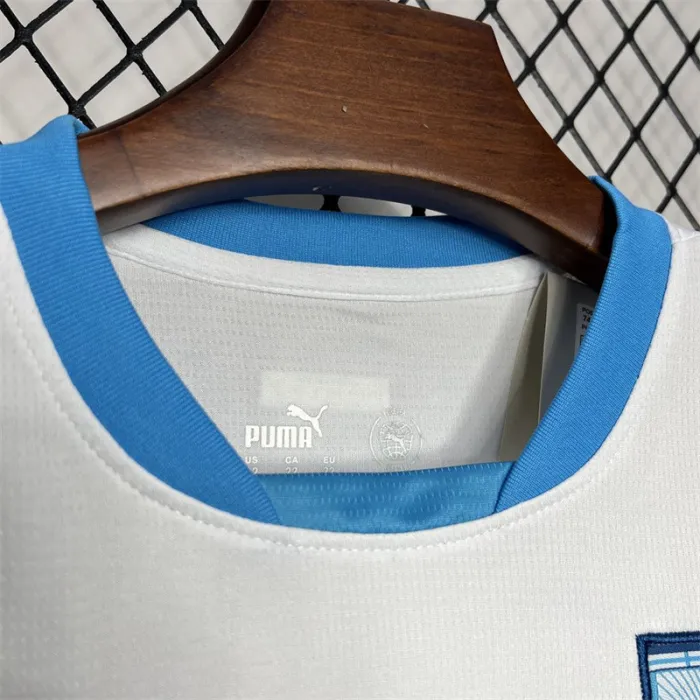 Kids Marseille Home Jersey 24/25 Football Kit