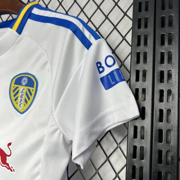 Kids LEEDS United Home Kit 24/25 Football Jersey