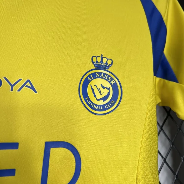 Kids Al-nassr Home Jersey 24/25 Football Kit