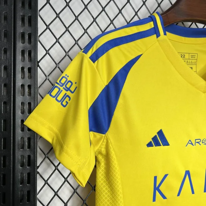 Kids Al-nassr Home Jersey 24/25 Football Kit