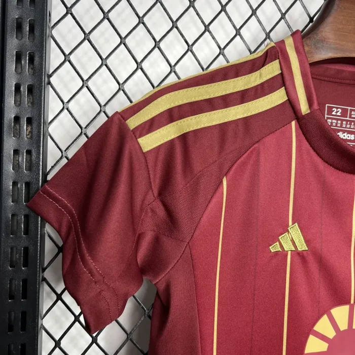 Kids AS Roma Home Jersey 24/25 Football Kit