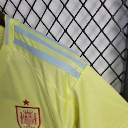 Kids Spain Away Kit 24/25 Euro Cup 2024 Football Jersey