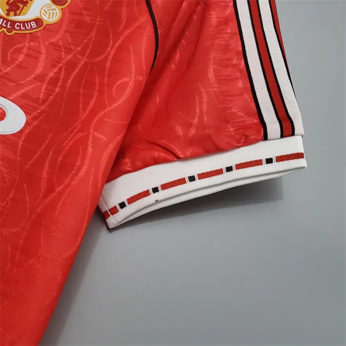 Manchester United Jersey Home Kit 1990/92 Retro Football Team Soccer Shirt