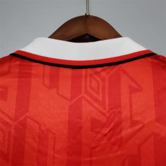 Manchester United Jersey Home Kit 1992/93 Retro Football Team Soccer Shirt