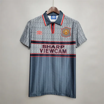 Manchester United Jersey Away Kit 1995/96 Retro Football Team Soccer Shirt