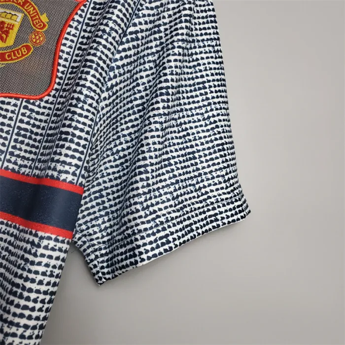 Manchester United Jersey Away Kit 1995/96 Retro Football Team Soccer Shirt