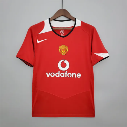 Manchester United Jersey Home Kit 2004/06 Retro Football Team Soccer Shirt